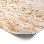 Landschaft Toskana Soft Colors Poster (Ecke)