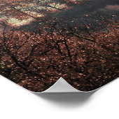 Landschaft Toskana Soft Colors Poster (Ecke)