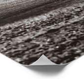 Landschaft Toskana Soft Colors Poster (Ecke)