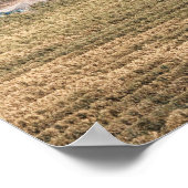 Landschaft Toskana Soft Colors Poster (Ecke)