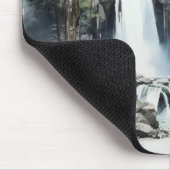 Landschaft Traditionelles Asien Mousepad (Ecke)