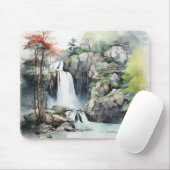 Landschaft Traditionelles Asien Mousepad (Mit Mouse)