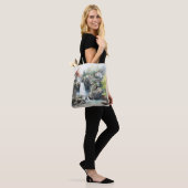 Landschaft Traditionelles Asien Tasche (Am Model)