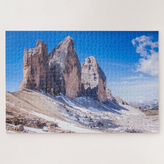 Landschaft "Tre cime di Lavaredo", italienische Al Puzzle (Horizontal)