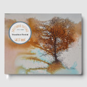 Landschaft Tree Art Urlaub Gästebuch (Vorderseite)