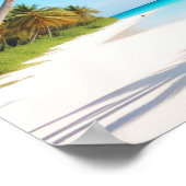 Landschaft tropische Insel Ruhe und Entspannung Poster (Ecke)