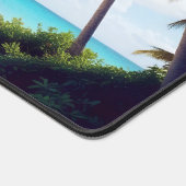 Landschaft tropische Insel Ruhe und Entspannung Schreibtischunterlage (Ecke)