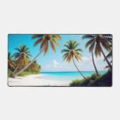 Landschaft tropische Insel Ruhe und Entspannung Schreibtischunterlage (Vorderseite)