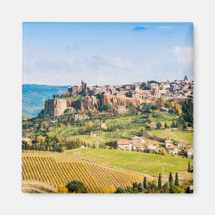 Landschaft über Orvieto Magnet