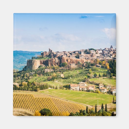 Landschaft über Orvieto Magnet (Vorne)
