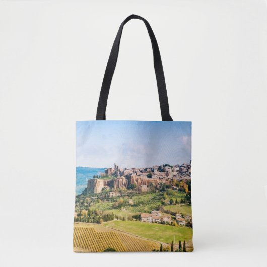 Landschaft über Orvieto Tasche (Vorderseite)