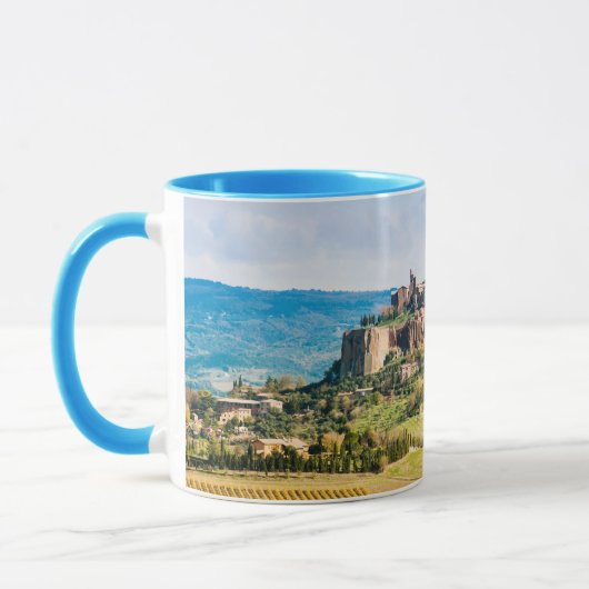 Landschaft über Orvieto Tasse (Links)