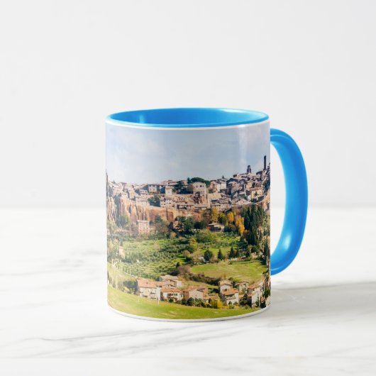 Landschaft über Orvieto Tasse (VorderseiteRechts)