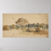 Landschaft, um 1640, Anthony van Dyck Poster (Vorne)