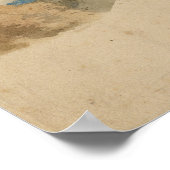 Landschaft, um 1640, Anthony van Dyck Poster (Ecke)