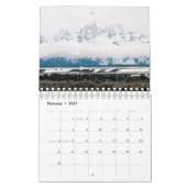 Landschaft und Blumen-Kalender Kalender (Feb 2027)