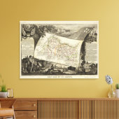 Landschaft und Städte Leinwanddruck (Insitu (Wohnzimmer))