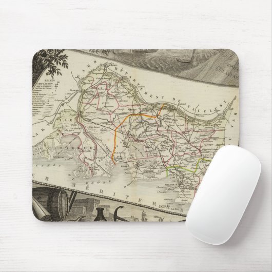 Landschaft und Städte Mousepad (Mit Mouse)