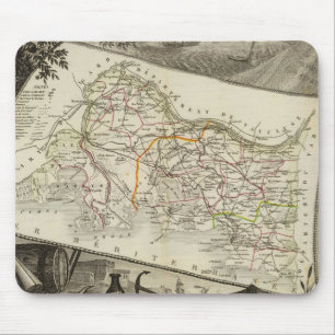 Landschaft und Städte Mousepad