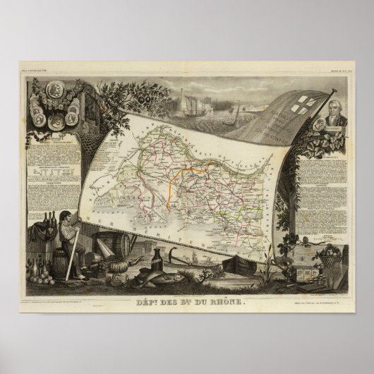 Landschaft und Städte Poster (Vorne)