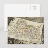 Landschaft und Städte Postkarte (Vorne/Hinten)