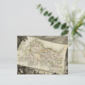 Landschaft und Städte Postkarte (Stehend Vorderseite)