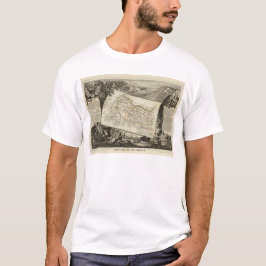 Landschaft und Städte T-Shirt (Vorderseite)