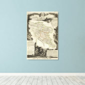 Landschaft und Wald Leinwanddruck (Insitu (Holzboden))