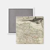 Landschaft und Wald Magnet (Vorderseite/Rückseite)