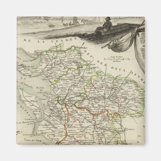 Landschaft und Wald Magnet (Vorne)