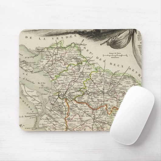 Landschaft und Wald Mousepad (Mit Mouse)