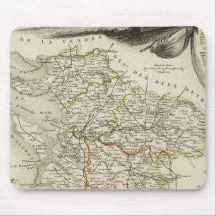 Landschaft und Wald Mousepad