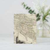 Landschaft und Wald Postkarte (Stehend Vorderseite)