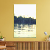 Landschaft und Wasser Leinwanddruck (Insitu (Wohnzimmer))