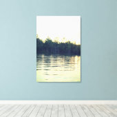 Landschaft und Wasser Leinwanddruck (Insitu (Holzboden))