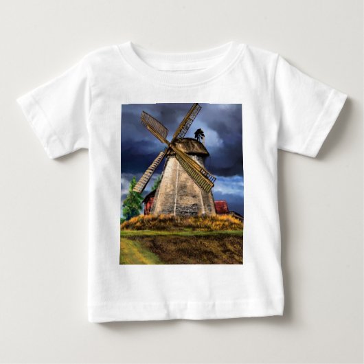 Landschaft und Wetter in den Niederlanden Baby T - Baby T-shirt (Vorderseite)