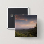 Landschaft unter einem Sonnenuntergang Button (Vorne & Hinten)