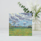 Landschaft unter einem stürmischen Himmel Vincent (Stehend Vorderseite)