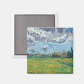 Landschaft unter einem stürmischen Himmel Vincent Magnet (Vorderseite/Rückseite)