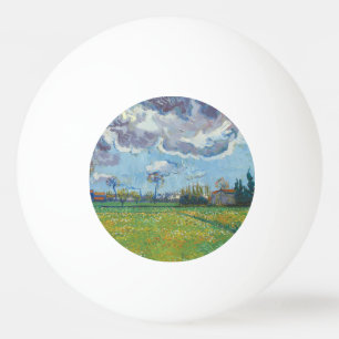 Landschaft unter einem stürmischen Himmel Vincent Tischtennisball