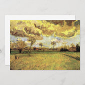 Landschaft unter einem stürmischen Himmel von Vinc (Vorne/Hinten)