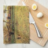 Landschaft unter einem stürmischen Himmel von Vinc Geschirrtuch (Viertel Falte)