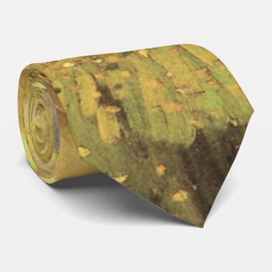 Landschaft unter einem stürmischen Himmel von Vinc Krawatte (Gerollt)