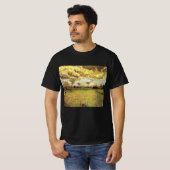 Landschaft unter einem stürmischen Himmel von Vinc T-Shirt (Vorne ganz)