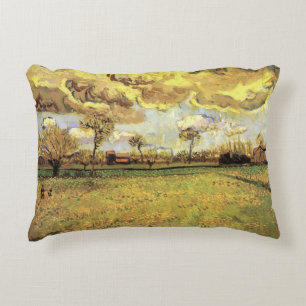 Landschaft unter einem stürmischen Himmel von Vinc Zierkissen