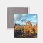 Landschaft Uppsala, Schweden Magnet (Vorderseite/Rückseite)