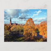 Landschaft Uppsala, Schweden Postkarte (Vorderseite)