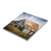 Landschaft verlassen Stallfliesen. Fliese (Seite)