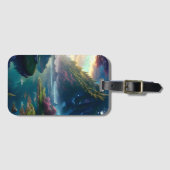 Landschaft Vier Gepäckanhänger (Vorderseite (Horizontal))