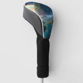 Landschaft Vier Golf Headcover (angewinkelt)
